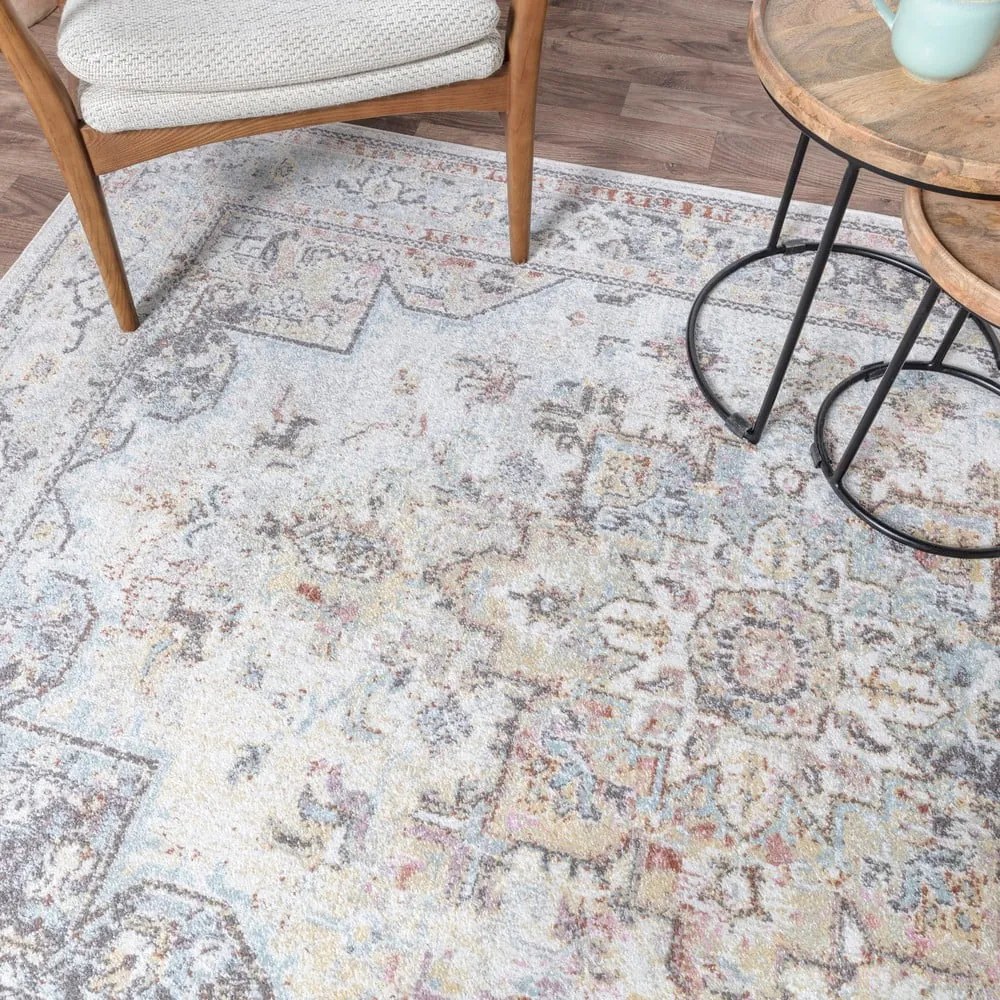 Krémovobiely koberec 200x290 cm Flores – Asiatic Carpets