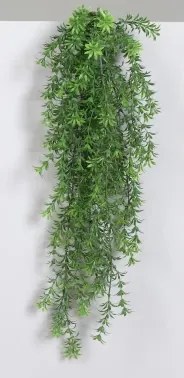 Závesná umelá rastlina 75 cm, zelená%