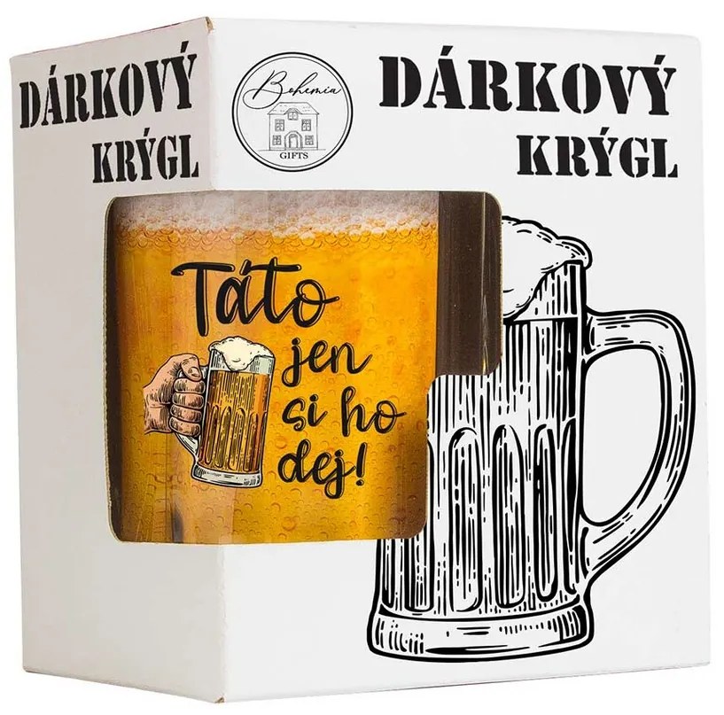 Bohemia Gifts Darčekový polliter - Pro tatínka, 500 ml