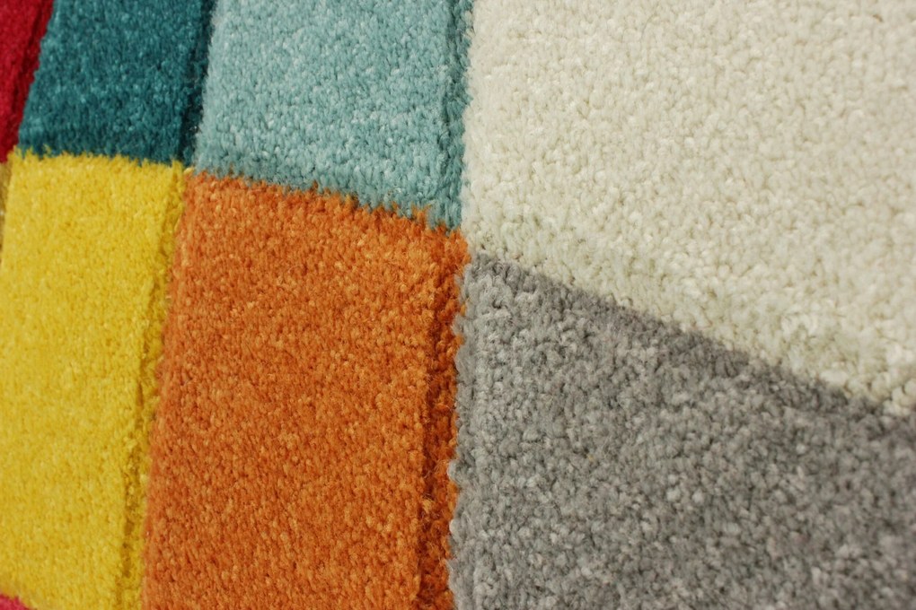 Flair Rugs koberce Behúň Spectrum Rhumba Multi - 66x230 cm