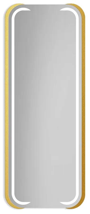 Zrkadlo Mezos Gold LED Veľkosť: 55 x 120 cm