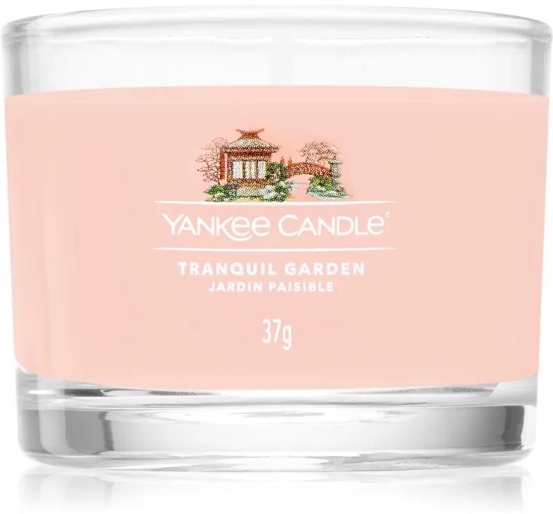 Yankee Candle Tranquil Garden votívna sviečka glass 37 g