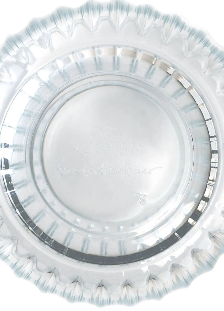 KÄHLER Pohár na vodu Hammershøi Clear 370 ml – set 4 ks