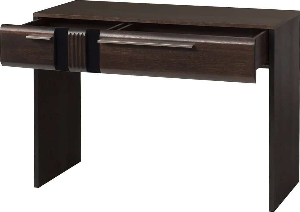 Toaletný stolík Porti 78 110 cm z masívu dub čokoládový