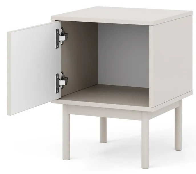 Nočný stolík Mazoma 41 cm kašmír/zlatý