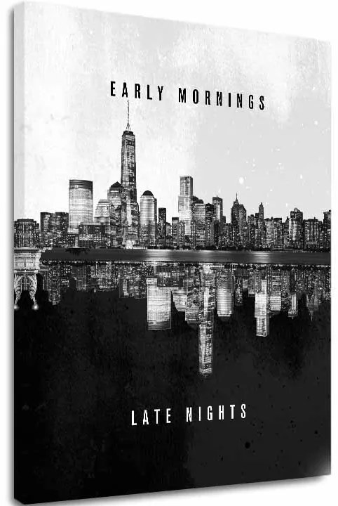 Obraz na plátne Early &amp; Late - Moderný Motív