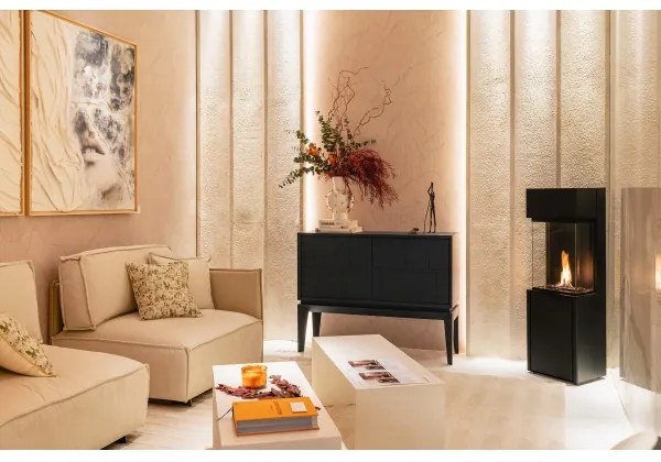 Planika Arcticon BEV - BIO krb na diaľkové ovládanie 126,2x40 cm 3,5kW