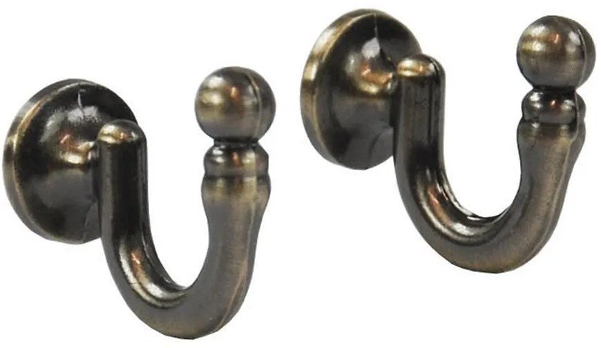 Háčik na zavesenie záclon zlatý