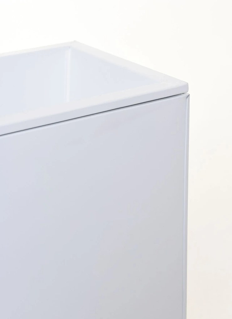 Kvetináč ELEMENTO, pozink, šírka 90 cm, biely