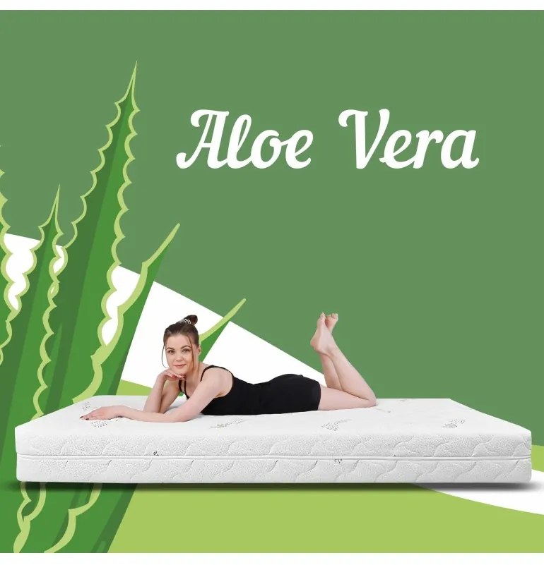 Obliečka na matrac Aloe Vera Extra EMI, 80x190 18 cm