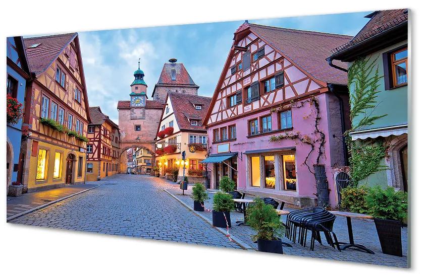 Obraz na akrylátovom skle Germany staré mesto 100x50 cm