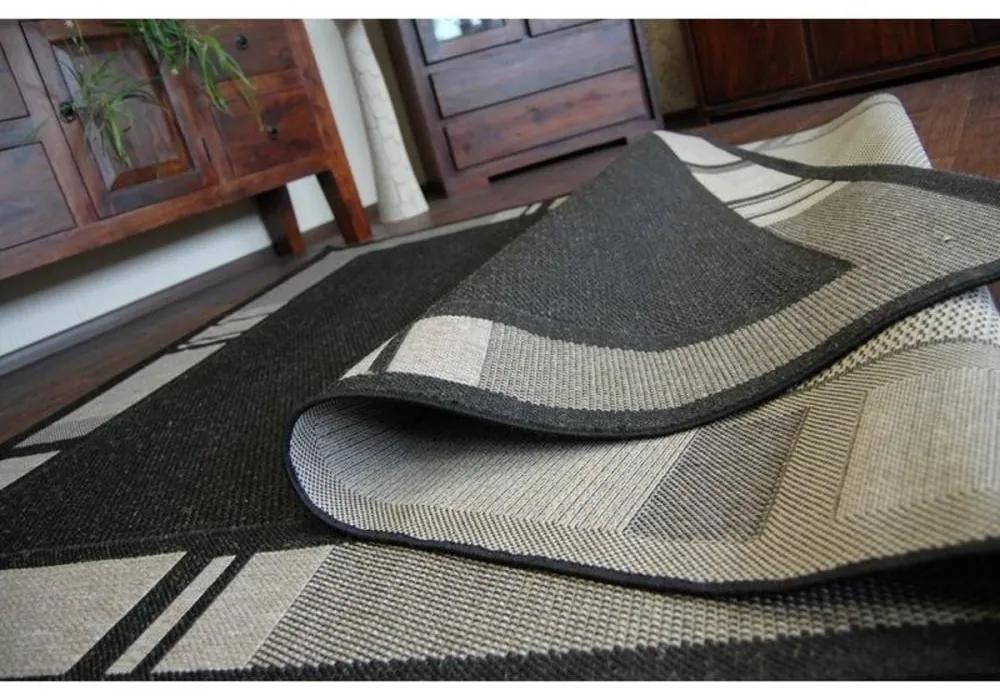 Kusový koberec Uga čierny 120x170cm
