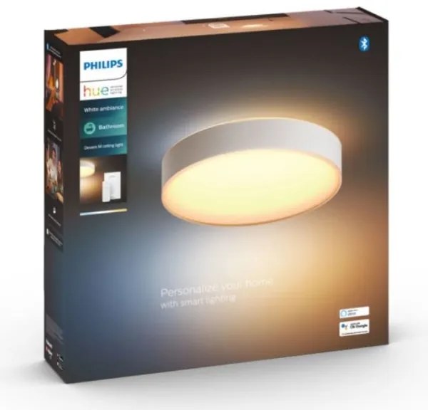 Philips - LED Stmievateľné kúpelňové svietidlo Hue LED/19,2W/230V IP44 pr. 381+DO