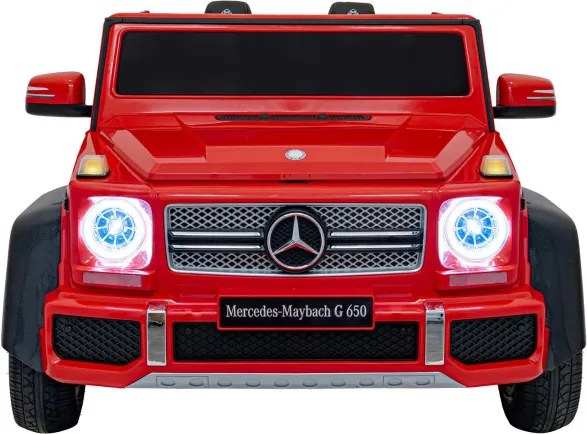 Elektrické autíčko Mercedes Benz MAYBACH G650 červené