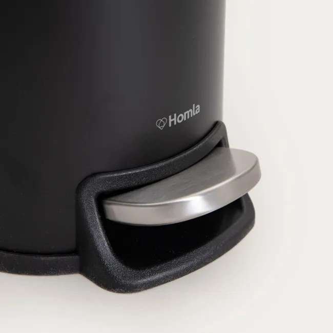 Kúpeľňový  odpadkový kôš LINEA MAT čierny 773044