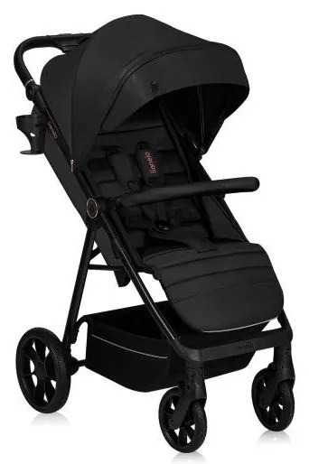 Lionelo - Športový kočík MIRA Black Onyx
