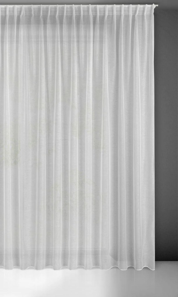Biela záclona na flex páske BELISSA 300x300 cm