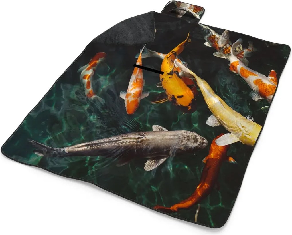 Sablio Plážová deka Ryby: 200x140 cm