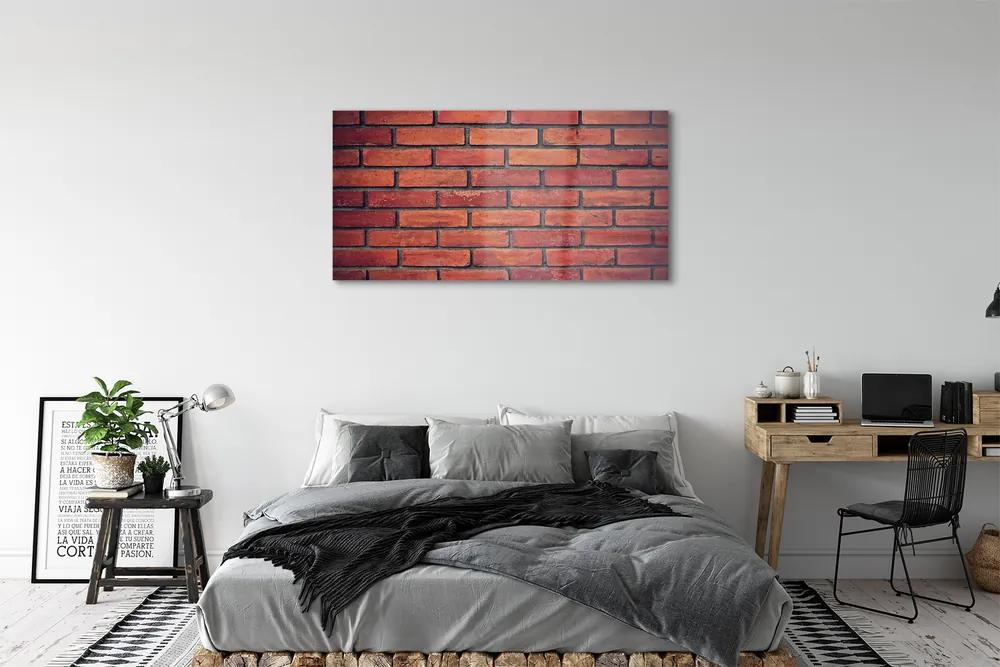 Obraz plexi Tehla kamenný múr 125x50 cm