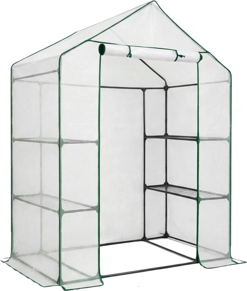 Záhradný fóliovník SOMA 143x73x195 cm číry