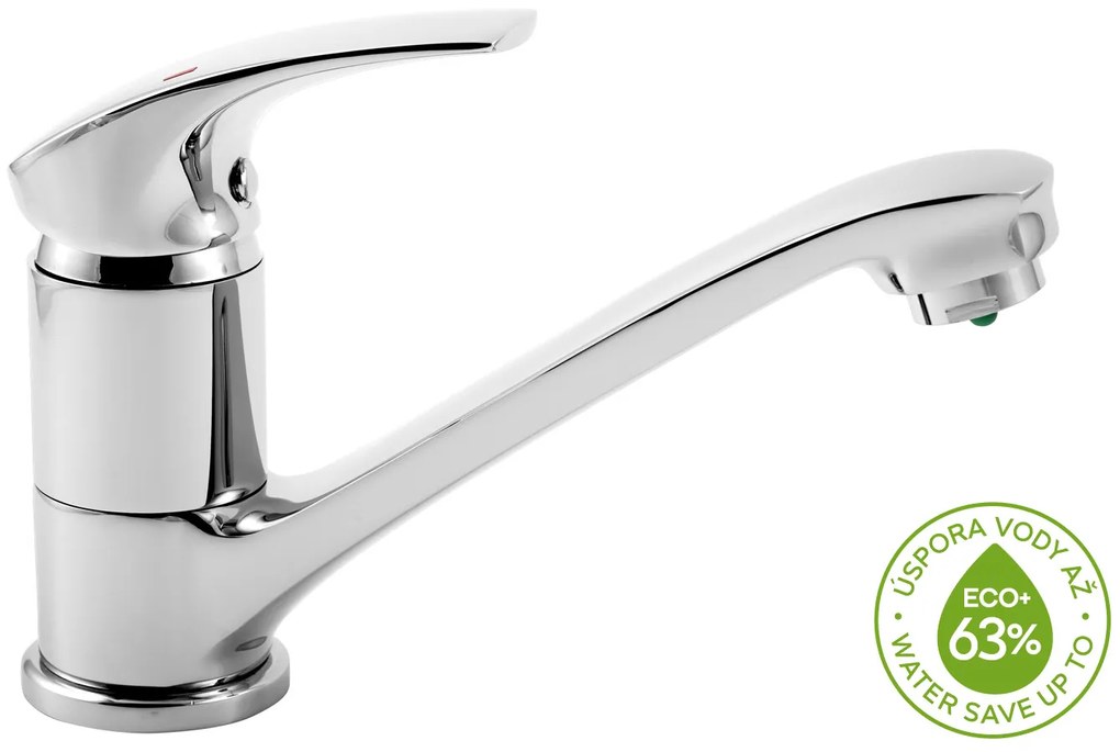 Novaservis Metalia ECO+ drezová batéria ECO+, chrómová, 57096,0E