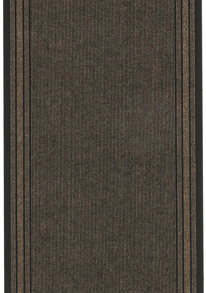 Koberce Breno Behúň REKORD 811, šíře role 80 cm, hnedá, viacfarebná