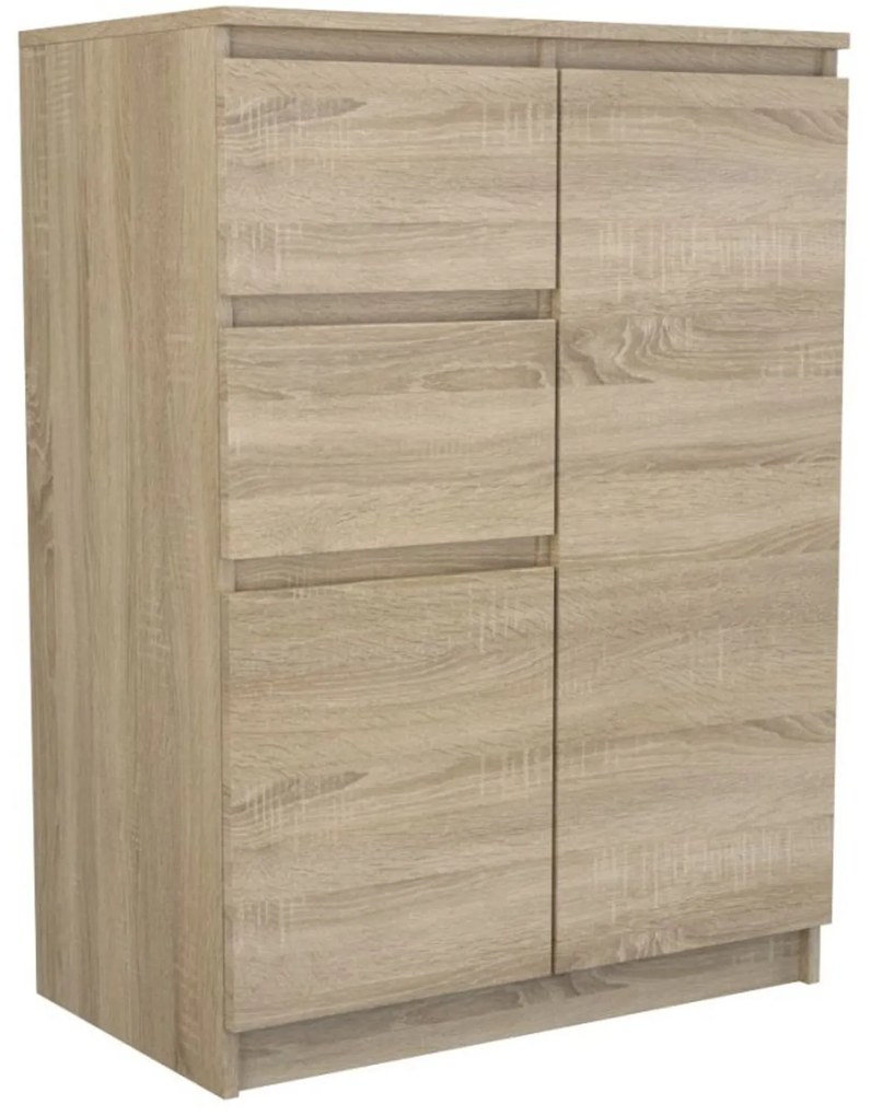 Komoda 2D2S 70 cm sonoma