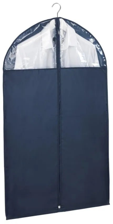 Modrý obal na obleky Wenko Business, 100 x 60 cm