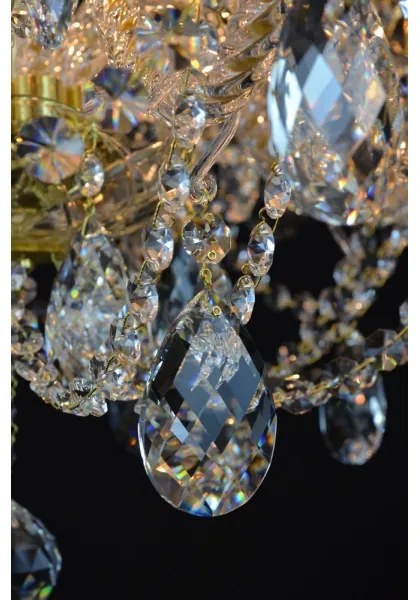 Wranovsky JWZ151082130 - Krištáľový luster na reťazi CLASSE 8xE14/40W/230V