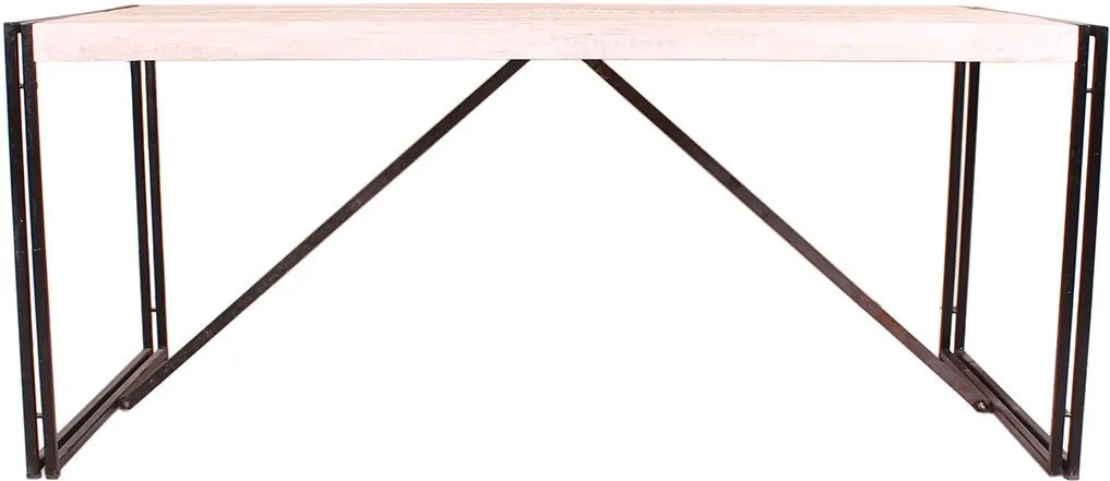 SIT MÖBEL Pracovný stôl White Panama 140 × 70 × 76 cm