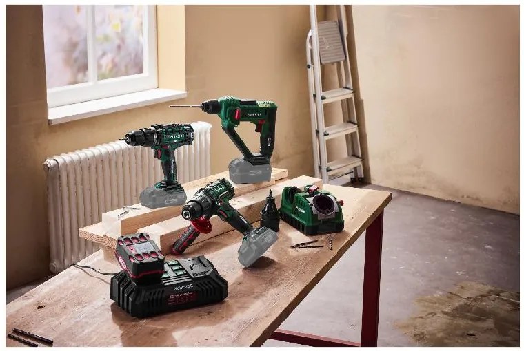 Parkside® Aku uhlová brúska Pwsa 20-Li G4 + Akumulátor 20 V 2 Ah + Nabíjačka na akumulátor 20 V/2,4 A (800011746)