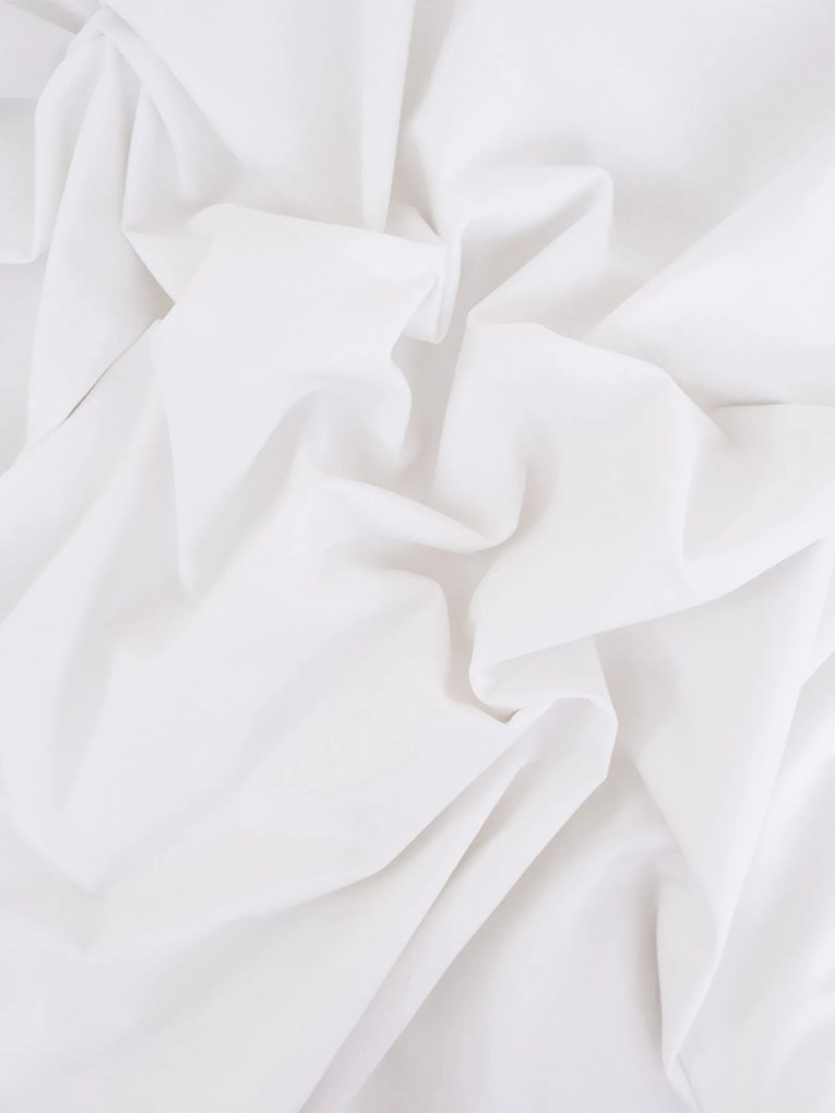 Bavlnené obliečky Renforcé – Jasmine biela 140 × 200 cm, 70 x 90 cm