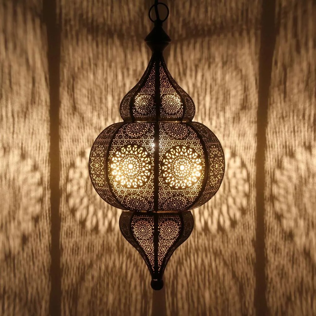 Orientálna závesná lampa Moulouk