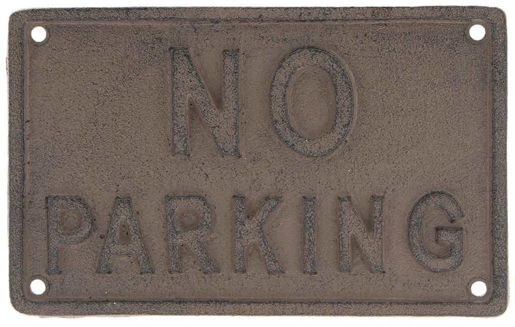 Ceduľka No parking - 19*12*0.5 cm