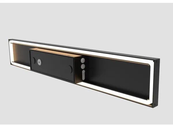 Brilagi - LED Solárne nástenné svietidlo SUN LED/5,5W/3,7V 100 cm 6000 mAh IP44