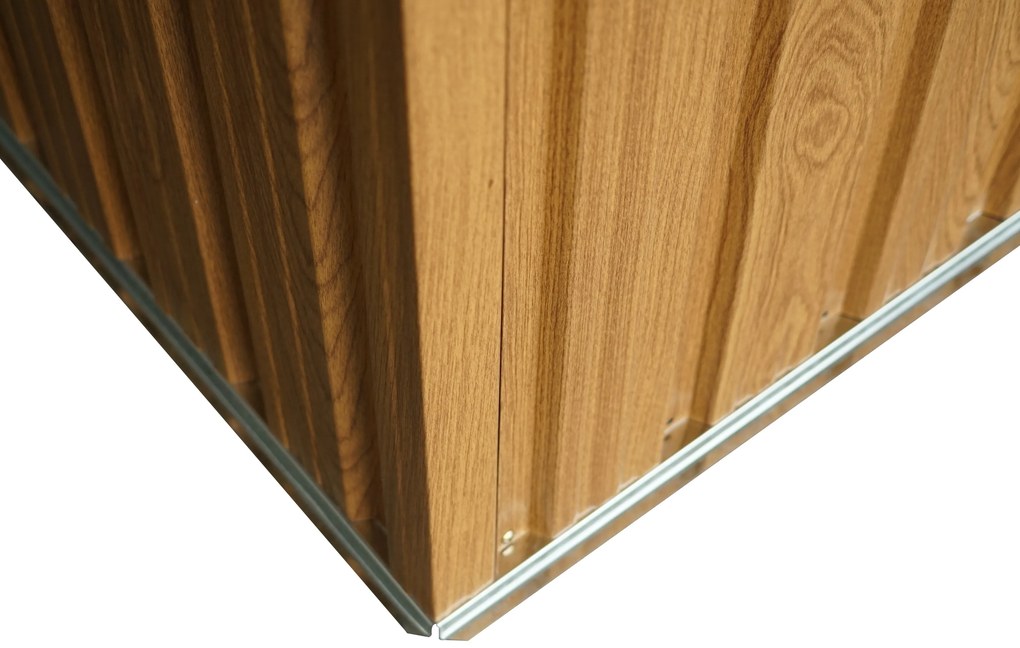 Záhradný domček BestBerg ZDB-9D / 9 m² / 279 x 324 x 211 cm / červené drevo / hnedá
