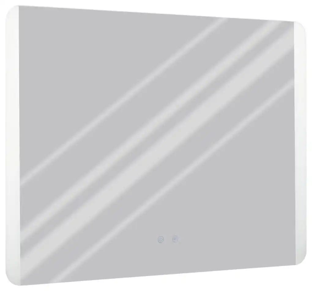 EGLO LED zrkadlové osvetlenie do kúpeľne BUENAVISTA 2, 24W, teplá-studená  biela, 80x60cm, hranaté | BIANO