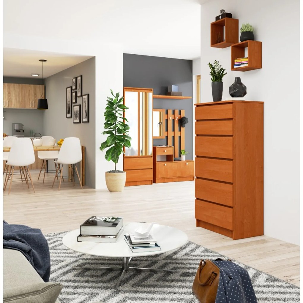 Komoda K60 6SZ jelša