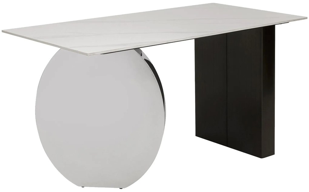 Demi stôl strieborný 140x70 cm