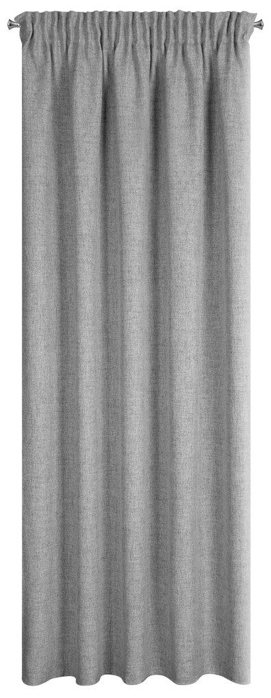 ZÁVES NA PÁSKE JULA2 140X270 CM STRIEBORNÁ