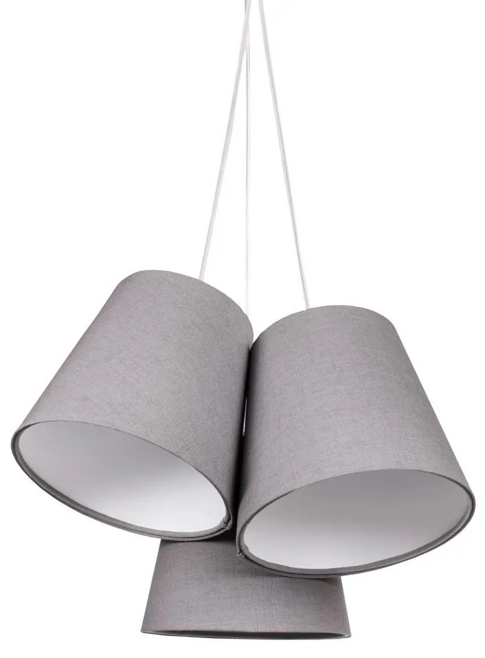 Luster na lanku AMBROSIA 3xE27/60W/230V