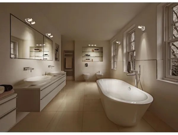 Ledvance-LED Stmievateľné kúpeľňové bodové svietidlo SUN@HOME LED/7,5W Wi-Fi IP44