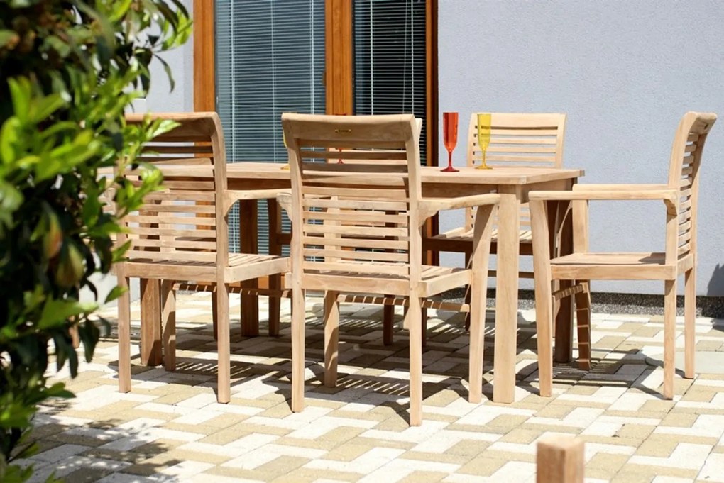 Záhradný teakový set 1+6 pre 6 osôb Garden III.