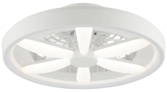 Brilliant - LED RGBW Stropný ventilátor so svetlom GAIANO LED/48W/230V biela + DO