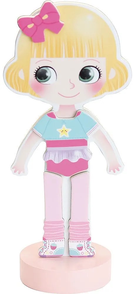 Vilac Magnetické obliekacie puzzle dizajnérka Mia