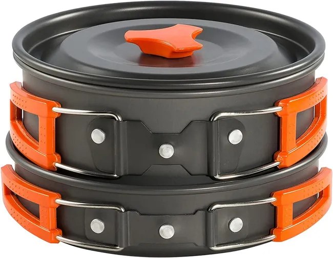 Turistická sada hrncov a panvíc TRAVELER