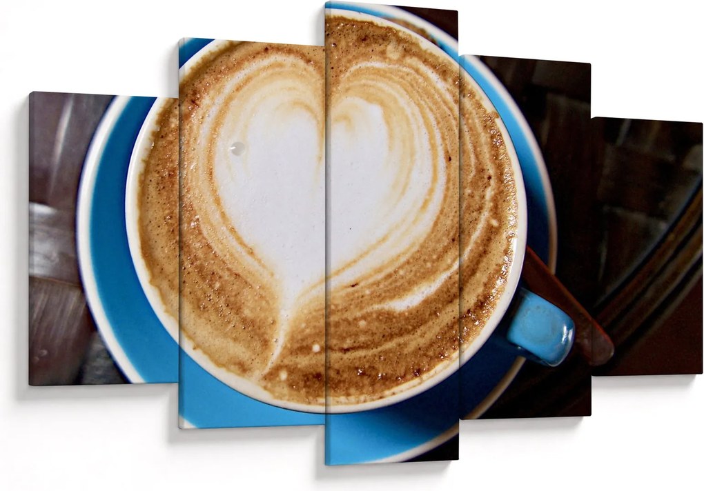 Obraz - Latte Art (150x105 cm)