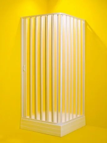 HOPA - Čtvercový sprchový kout VENERE - 185 cm, 60 - 80 cm × 60 - 80 cm, Univerzální, Plast bílý, Polystyrol (OLBVEN80)