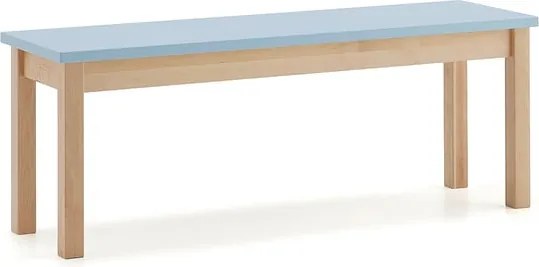 Lavica ZET, 1200x440 mm, sky blue