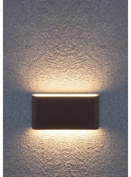 Redo 9623 - LED Vonkajšie nástenné svietidlo POCKET 2xLED/6W/230V IP54